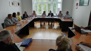 Spotkanie z Burmistrzem Miasta Wąbrzeźno, Wójtami Gmin, komendantami KP PSP i KPP oraz przedstawicielami gmin i straostwa