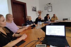 Spotkanie dotyczące ochrony ludności i obrony cywilnej