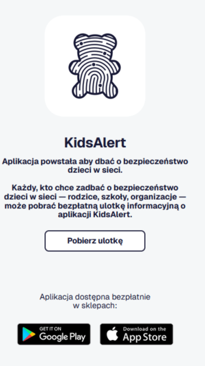 Zdjęcie aplikacji KidsAlert