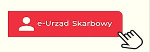Ręka wskazująca na ikonę e-Urząd Skarbowy
