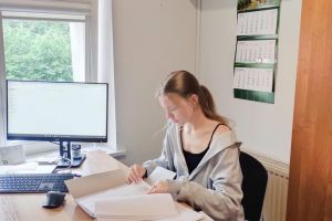 Zdjęcia z przebiegu stażów uczniów Zespołu Szkół Ogólnokształcących w Wąbrzeźnie