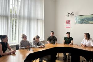 Zdjęcia z przebiegu stażów uczniów Zespołu Szkół Ogólnokształcących w Wąbrzeźnie