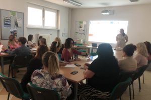 Warsztaty "Ergonomia miejsca pracy" dla pracowników Powiatowego Urzędu Pracy w Wąbrzeźnie