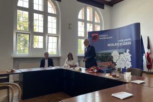 Uroczyste pożegnanie Kierownika Wydziału Oświaty, Zdrowia, Kultury i Sportu – Krzysztofa Buchmieta