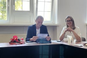 Uroczyste pożegnanie Kierownika Wydziału Oświaty, Zdrowia, Kultury i Sportu – Krzysztofa Buchmieta