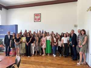 Uroczyste pożegnanie Kierownika Wydziału Oświaty, Zdrowia, Kultury i Sportu – Krzysztofa Buchmieta