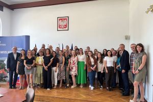 Uroczyste pożegnanie Kierownika Wydziału Oświaty, Zdrowia, Kultury i Sportu – Krzysztofa Buchmieta