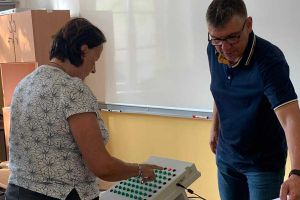 Seniorzy na badaniach lekarskich i testach sprawności fizycznej