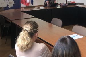 Warsztaty "Ergonomia miejsca pracy" dla pracowników Starostwa Powiatowego w Wąbrzeźnie