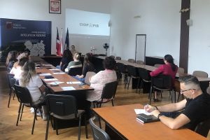 Warsztaty "Ergonomia miejsca pracy" dla pracowników Starostwa Powiatowego w Wąbrzeźnie