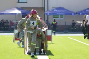 Powiatowe Zawody Sportowo-Pożarnicze w Wąbrzeźnie
