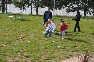 Piknik rodzinny "Być z rodziną - razem w kryzysie" w Centrum Aktywnego Wypoczynku w Osieczku