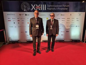 Starosta Wąbrzeski i Skarbnik Powiatu na XXIII Samorządowym Forum Kapitału i Finansów