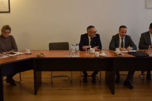 Spotkanie dotyczące funkcjonowania publicznego transportu zbiorowego