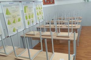 nowe ławki i krzesła w szkole