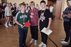 Powiatowe Zawody Sportowe szkół podstawowych w Tenisie Stołowym