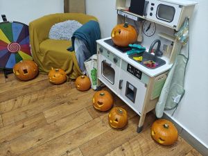 Prace wykonane przez dzieci i młodzież - dynie