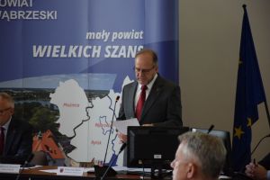 XVI sesja Rady Powiatu w Wąbrzeźnie