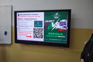 Zajęcia w wąbrzeskim liceum w ramach ogólnopolskiej akcji „Adwokaci rozjaśniają prawo”