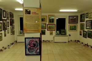 Uroczyste otwarcie "Galerii pod Dębami" malarstwa Cecylii Szymańskiej