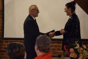 Uroczyste obchody Dnia Pracownika Socjalnego przez Powiatowe Centrum Pomocy Rodzinie w Wąbrzeźnie