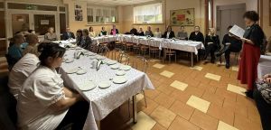 Uroczyste obchody Dnia Pracownika Sojalnego w Domu Pomocy Społecznej w Wąbrzeźnie