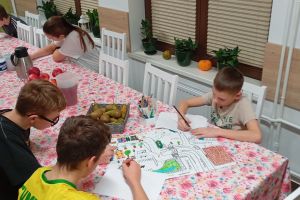 Warsztaty grupowe dla wychowanków Placówki Opiekuńczo-Wychowawczej w Książkach