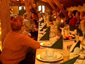 Spotkanie świąteczne członków Polskiego Związku Niewidomych Koła Powiatowego w Wąbrzeźnie