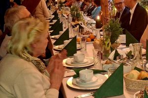 Spotkanie świąteczne członków Polskiego Związku Niewidomych Koła Powiatowego w Wąbrzeźnie