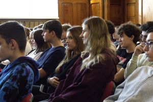 Debata "Nie Przechulaj Życia" w Zespole Szkół Ogólnokształcących w Wąbrzeźnie