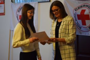 Wręczenie 2 miejsca ZS