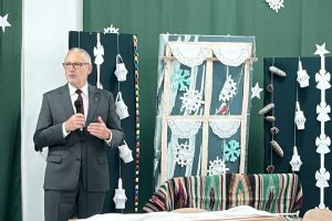 Spotkanie wigilijne w Specjalnym Ośrodku Szkolno-Wychowawczym we Wroniu