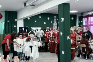 Spotkanie wigilijne w Specjalnym Ośrodku Szkolno-Wychowawczym we Wroniu