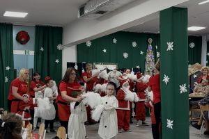 Spotkanie wigilijne w Specjalnym Ośrodku Szkolno-Wychowawczym we Wroniu