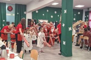 Spotkanie wigilijne w Specjalnym Ośrodku Szkolno-Wychowawczym we Wroniu