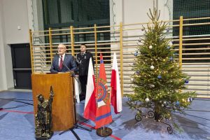 Spotkanie świąteczne Zarządu Oddziału Powiatowego Związku Ochotniczych Straży Pożarnych Rzeczypospolitej Polskiej w...