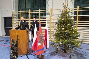 Spotkanie świąteczne Zarządu Oddziału Powiatowego Związku Ochotniczych Straży Pożarnych Rzeczypospolitej Polskiej w...