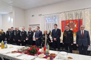 Spotkanie świąteczne Zarządu Oddziału Powiatowego Związku Ochotniczych Straży Pożarnych Rzeczypospolitej Polskiej w...