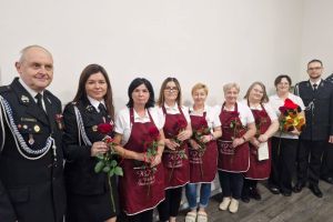 Spotkanie świąteczne Zarządu Oddziału Powiatowego Związku Ochotniczych Straży Pożarnych Rzeczypospolitej Polskiej w...