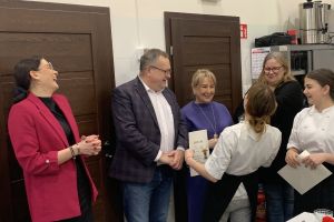 Konkurs kulinarny pod tytułem „Potrawy świąteczne” w Zespole Szkół w Wąbrzeźnie