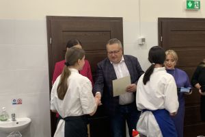 Konkurs kulinarny pod tytułem „Potrawy świąteczne” w Zespole Szkół w Wąbrzeźnie