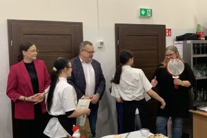 Konkurs kulinarny pod tytułem „Potrawy świąteczne” w Zespole Szkół w Wąbrzeźnie