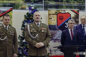 Spotkanie wigilijne w 3 Pułku Saperów w Chełmnie
