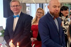 Świąteczne spotkanie w Warsztacie Terapii Zajęciowej w Wąbrzeźnie