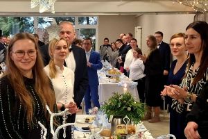 Świąteczne spotkanie w Warsztacie Terapii Zajęciowej w Wąbrzeźnie