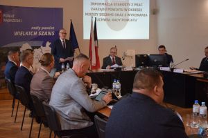 XVIII sesja Rady Powiatu w Wąbrzeźnie