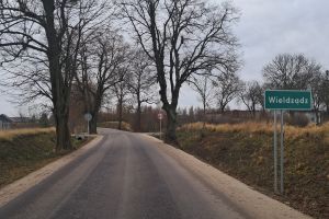 Wyremontowana droga powiatowa nr 1701C Działowo – Stanisławki