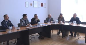 Spotkanie samorządowców dotyczące funkcjonowania uruchomionej linii komunikacyjnej relacji Radzyń Chełmiński – Mazanki –...