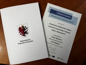 Zdjęcie otrzymanego potwierdzenia zawarcia umowy