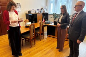 Uroczyste ślubowanie na urzędnika